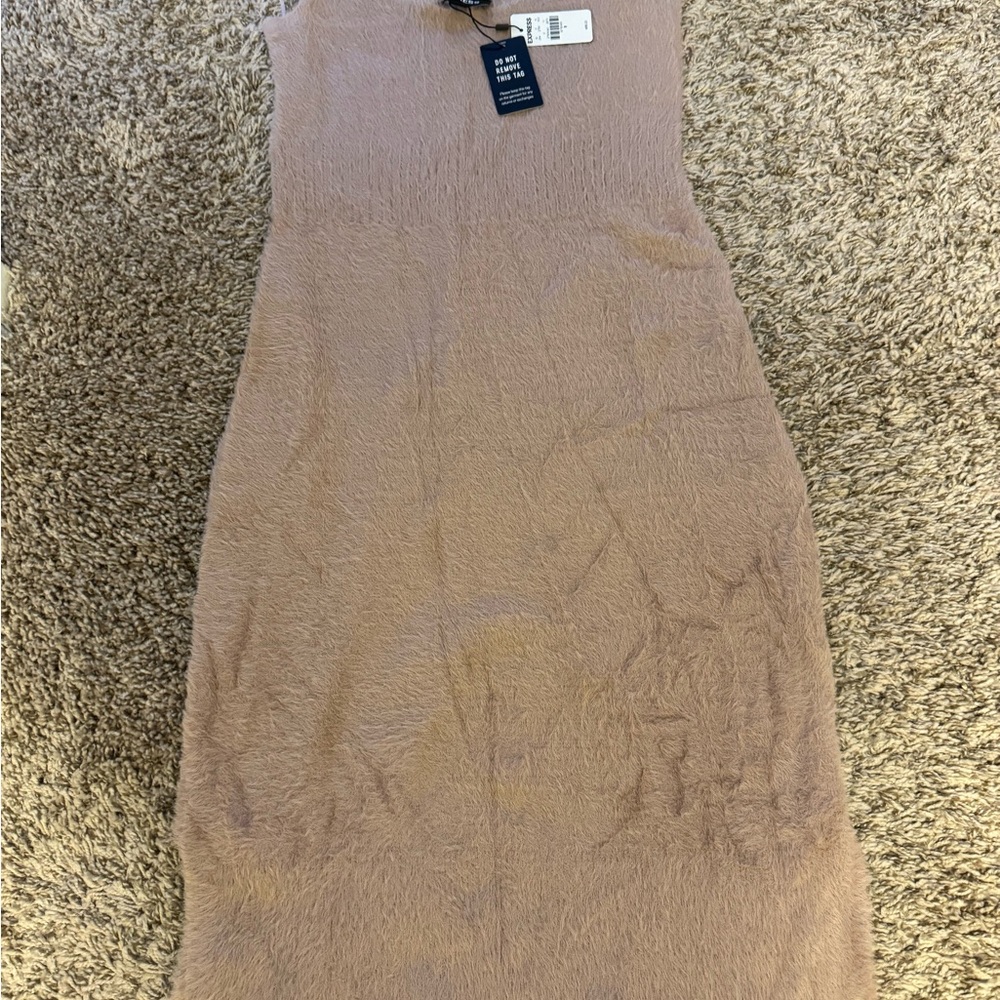 Express pale Pink Sleeveless extra soft plus   Dress